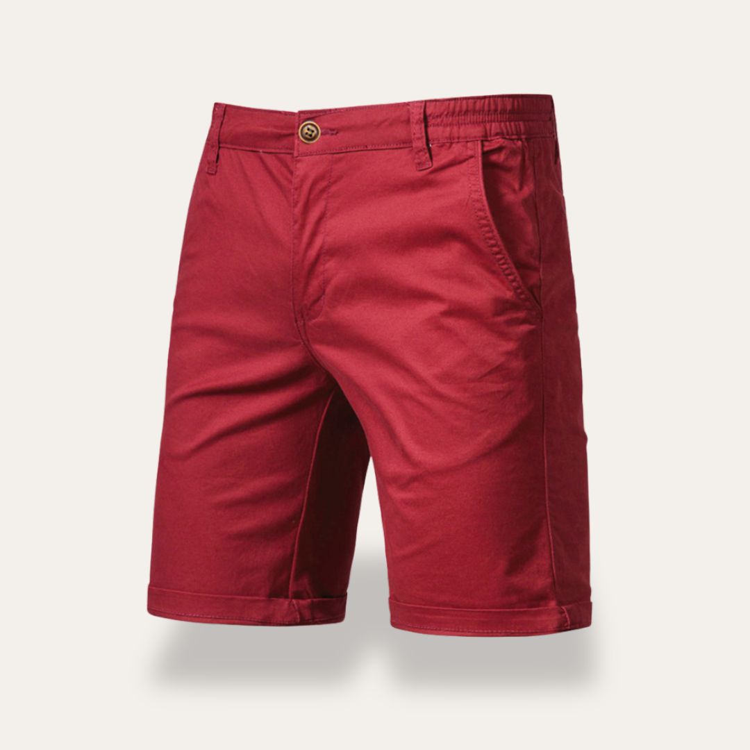 Herrshorts – Klassisk Passform – Andningsbart Tyg – Mellanlångt Snitt – Vardagsbruk