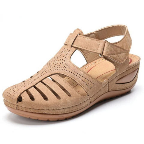 Dam Sandaler – Ergonomisk Passform – Stötdämpande Sula – Justerbar Rem – Andningsbar Design