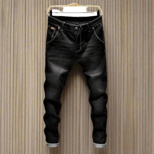 Herr Jeans - Slim Fit - Stretchdenim - Klassisk 5-ficksdesign - Bekväm och Stilren