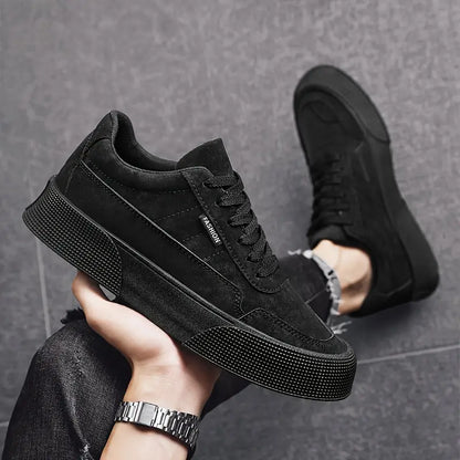 Herr Sneakers - Minimalistisk Design - Skön Passform - Halksäker Sula