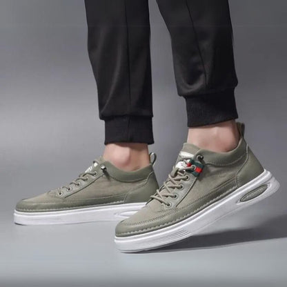 Herr Sneakers - Andningsbar - Lågt Skaft - Dämpad Sula - Bekväm Vardagsstil