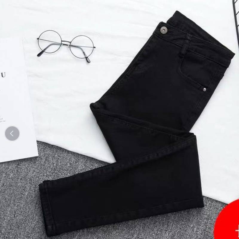 Dam Jeans – Hög Midja – Slim Fit – Stretch Denim – Hellång – Femficks Design