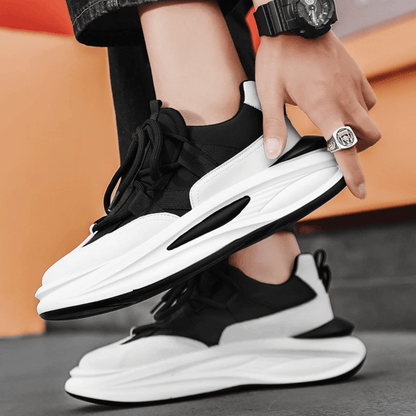 Herr Sneakers - Chunky Sula - Modern Design - Bekvämt Foder - Snörning