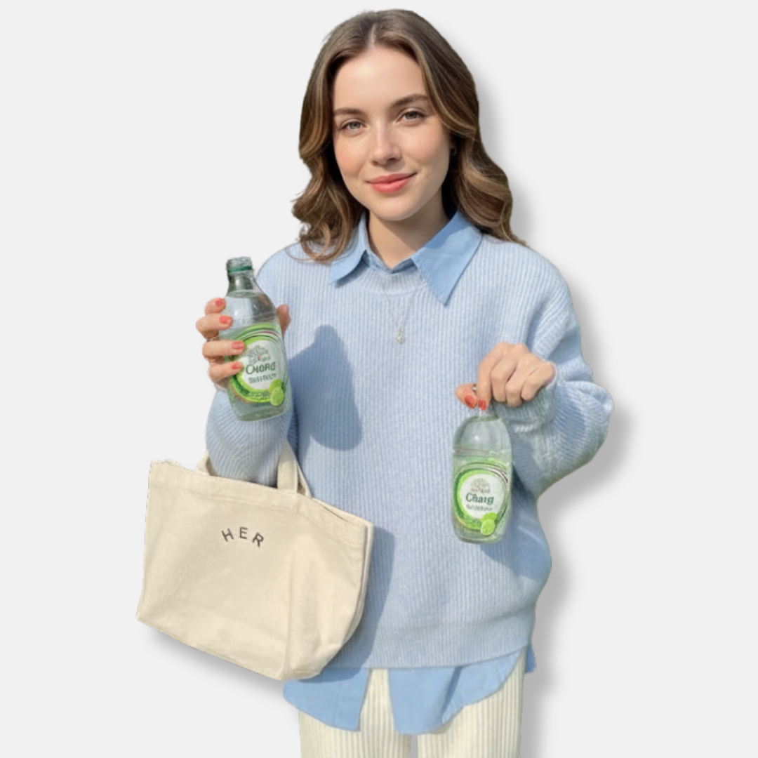 Damtröja – Oversize Passform – Mjuk Stickad – Ribbad Kant – Avslappnad Stil