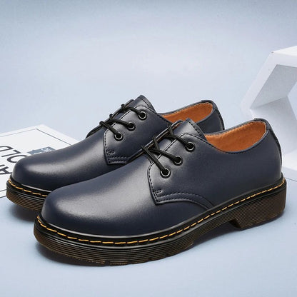 Herrskor Oxford – Slät Läderfinish – Snäv Passform – Formell Snörning – Slitstark Sula