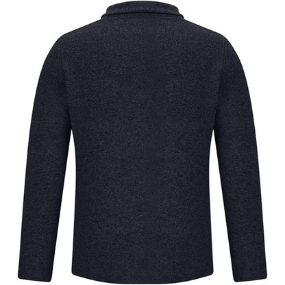Herrblazer – Slim Fit – Skräddad Siluett – Tweedliknande Tyg – Notchslag