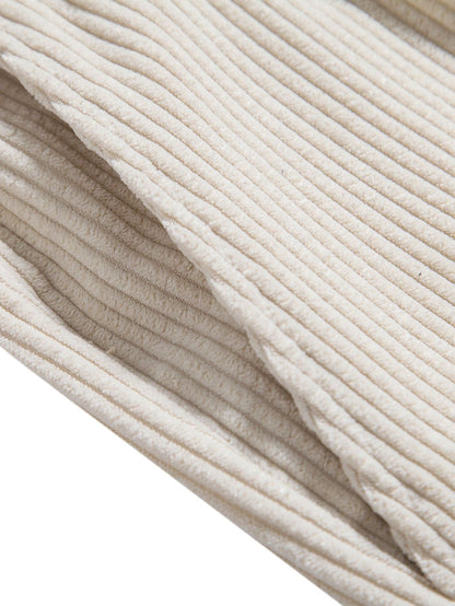 Herrshorts - Tvåfärgad Design - Ribbstruktur - Elastisk Midja med Dragsko - Bekväma