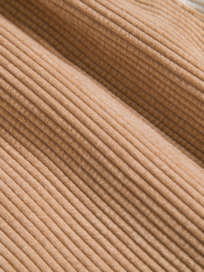 Herrshorts - Tvåfärgad Design - Ribbstruktur - Elastisk Midja med Dragsko - Bekväma