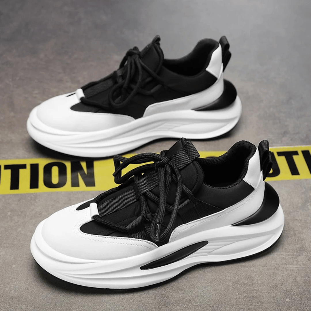 Herr Sneakers - Chunky Sula - Modern Design - Bekvämt Foder - Snörning