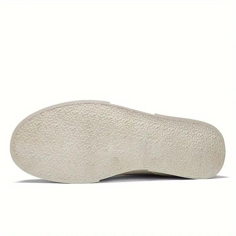 Herr Sneakers - Minimalistisk Design - Skön Passform - Halksäker Sula