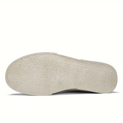 Herr Sneakers - Minimalistisk Design - Skön Passform - Halksäker Sula