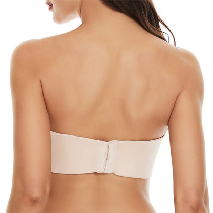 Dam Bandeau-BH – Sömlös Passform – Axelbandslös – Mjuk Stretchkomfort