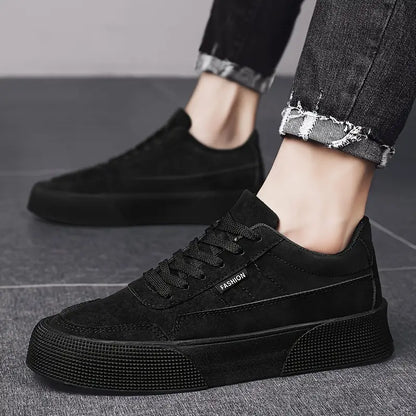 Herr Sneakers - Minimalistisk Design - Skön Passform - Halksäker Sula