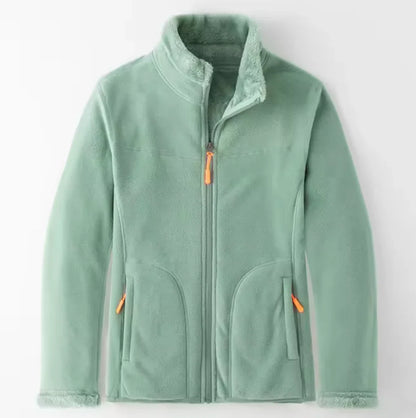 Herrjacka – Fleeceyta – Mjuk Fodring – Full Zip – Ståkrage – Regular Fit