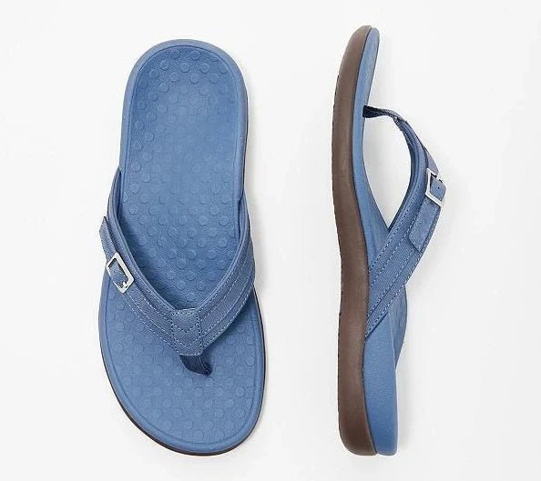 Dam Flip-Flops – Justerbar Remdesign – Dämpad Sula – Ortopediskt Stöd – Andningsbar