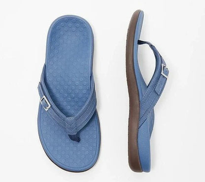 Dam Flip-Flops – Justerbar Remdesign – Dämpad Sula – Ortopediskt Stöd – Andningsbar