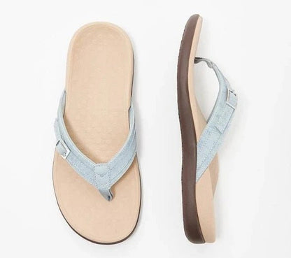 Dam Flip-Flops – Justerbar Remdesign – Dämpad Sula – Ortopediskt Stöd – Andningsbar