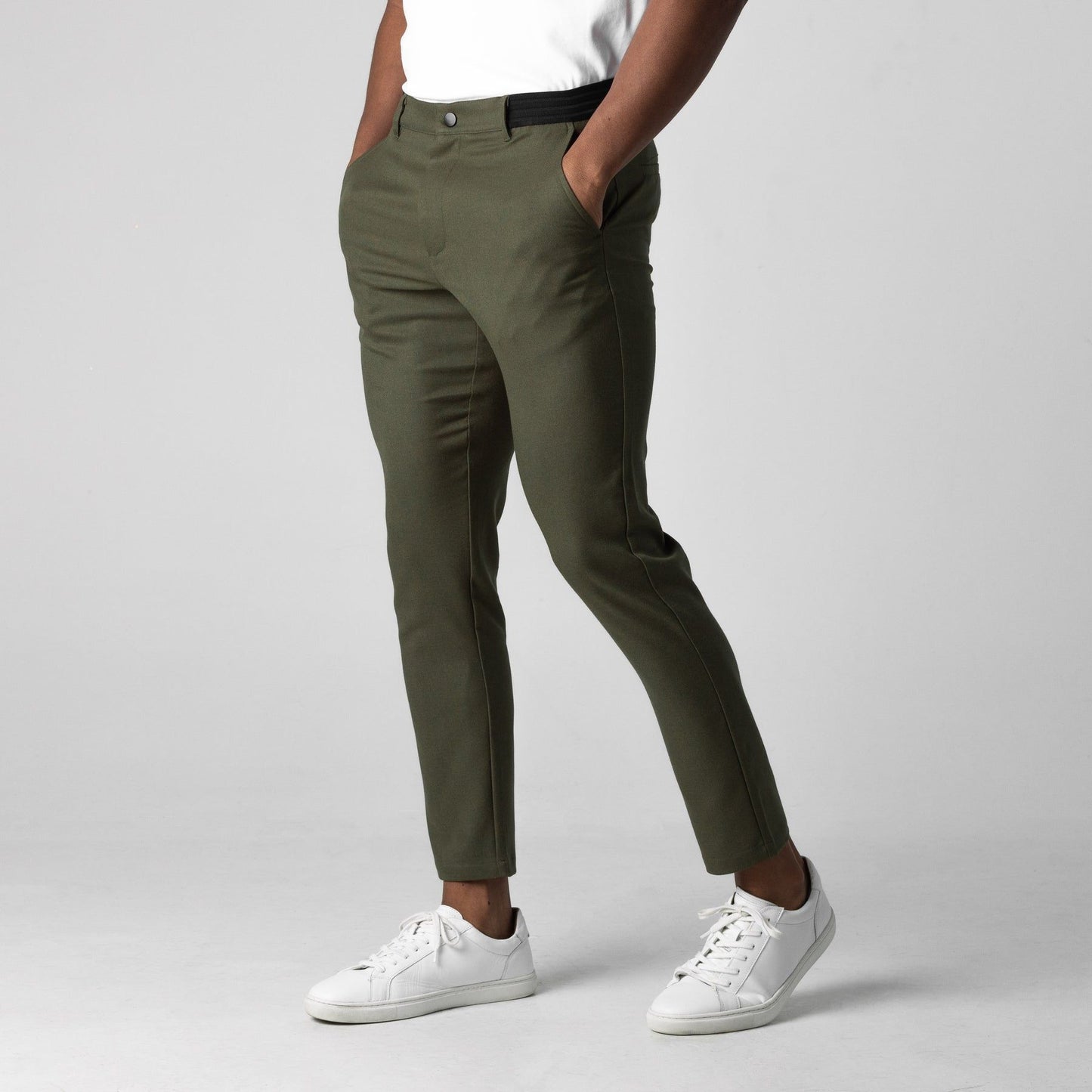 Herr Byxor - Slim Fit - Ankel-längd - Stretchig & Bekväm - Modern Design