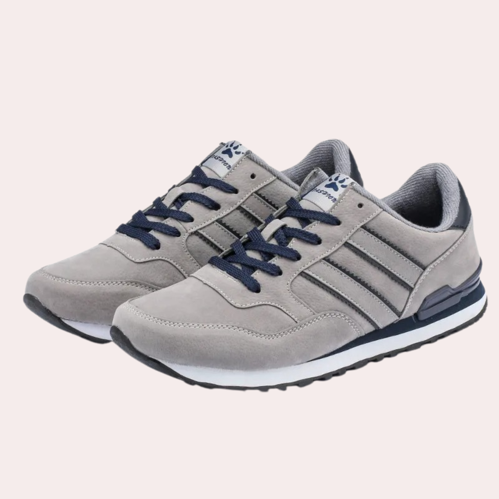 Herr Sneakers - Lågt Skaft - Klassisk Design - Snörning - Bekväm Dämpning