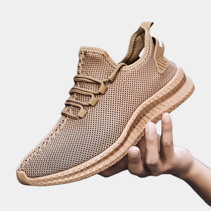 Unisex Sneakers - Andningsbar Mesh - Stötdämpande Sula - Halksäker Komfort