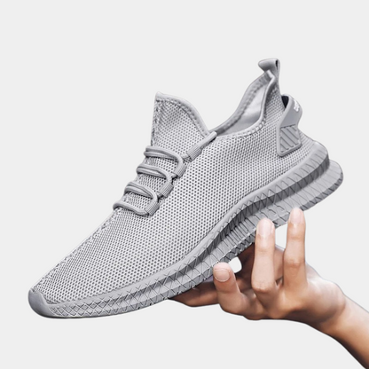 Unisex Sneakers - Andningsbar Mesh - Stötdämpande Sula - Halksäker Komfort