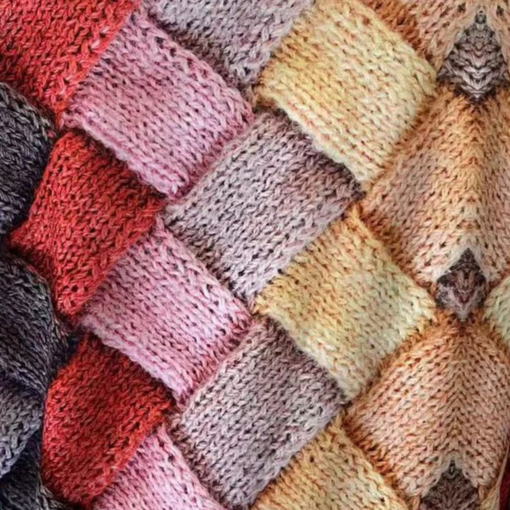 Damtröja – Stickad – Långärmad – Lös Passform – Rund Hals