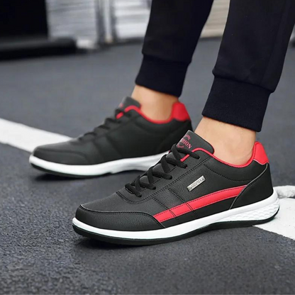 Herr Sneakers - Bekväma - Lättvikt - Snörning - Stötdämpande Sula