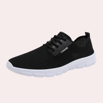 Herr Sneakers - Bekväma - Lättvikt - Snörning - Stötdämpande Sula
