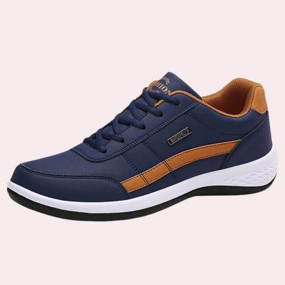 Herr Sneakers - Bekväma - Lättvikt - Snörning - Stötdämpande Sula