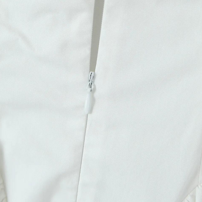 Damklänning - V-ringad A-linje Modell - Figursydd Livdel - Lätt och Elegant Passform