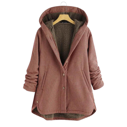 Dam Hoodiejacka – Fleecefodrad – Avslappnad Passform – Knäppning – Med Fickor