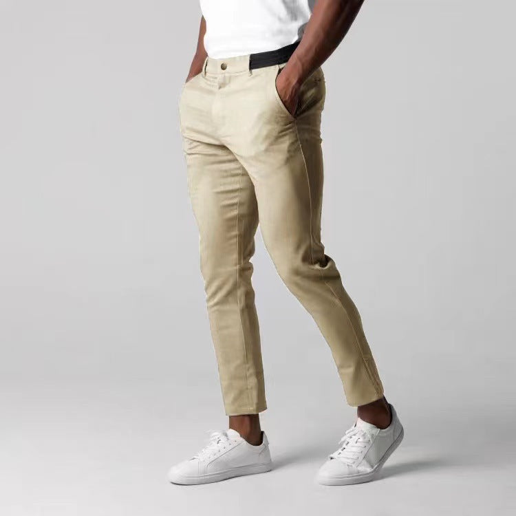 Herr Byxor - Slim Fit - Ankel-längd - Stretchig & Bekväm - Modern Design