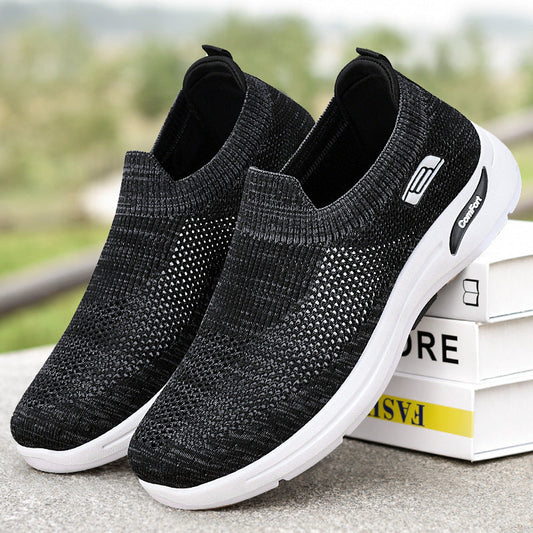 Herrskor slip-on – låg profil – lätt och bekväm passform