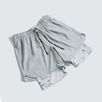 Herrar Träningsshorts – Avslappnad Passform – Fuktavvisande Stöd – Sidofickor
