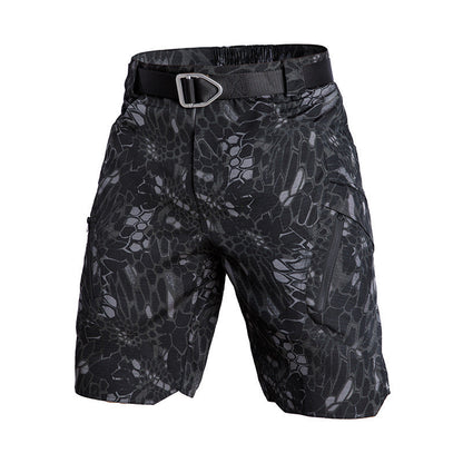 Damshorts cargo – Avslappnad passform – Resårmidja – Dragkedjefickor – Andningsbart tyg