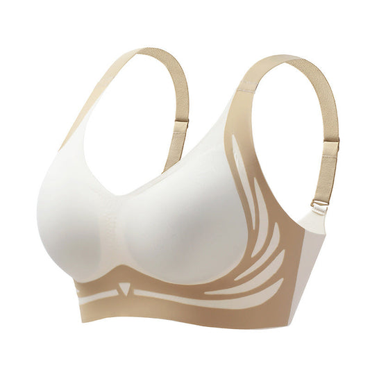 Dam Push-up Bh – Sömlös Design – Trådlöst Stöd – Andningsbar Komfort
