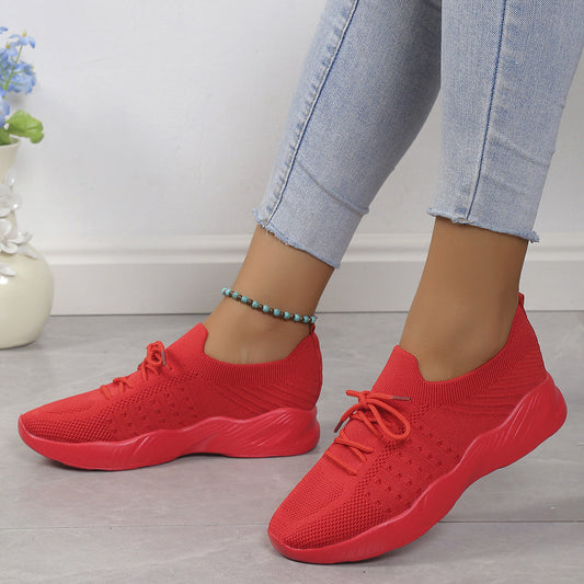 Dam Sneakers – Ortopedisk Design – Mjuk Stötdämpande Sula