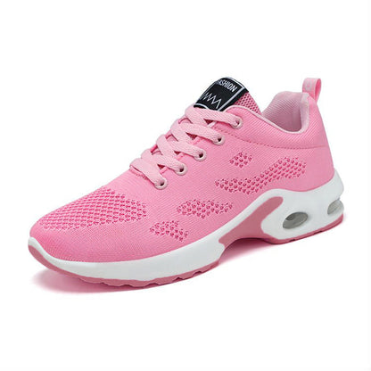 Dam Sneakers – Andningsbart Mesh – Dämpad Sula – Snäv Passform – Snörning