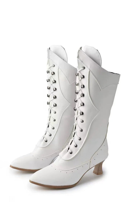 Damkängor – Snörning – Spetsig Tå – Brogue – Kurvad Klack – Mellanhöga