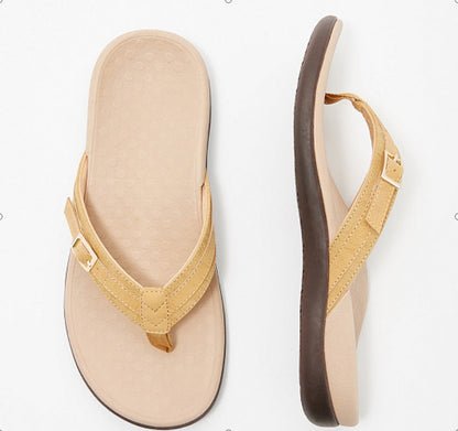 Dam Sandaler – Ortopedisk Design – Tårem – Spänne – Bekväm Vardagskomfort