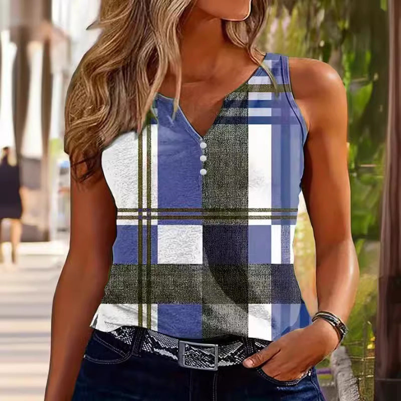 Damlinne – Figurnära Passform – Andningsbart Material – V-ringning – Knappdesign