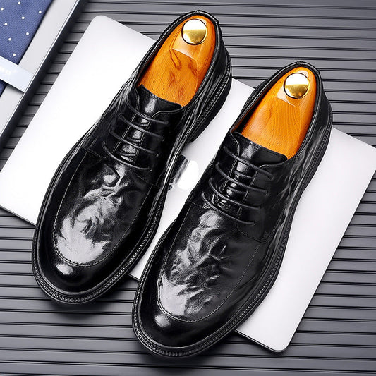 Herrskor Oxford – Elegant Passform – Stängd Snörning – Formella Skor