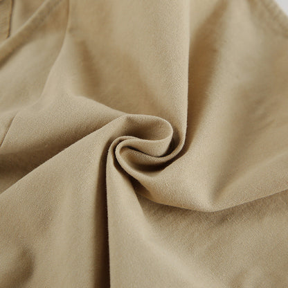Damset med väst och shorts – Smal passform – Bomull – Elastisk midja – Fickor