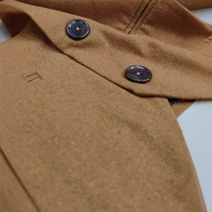 Herrväst – Slim Fit – Notchkrage – Knäppning Fram – Modern Businessstil