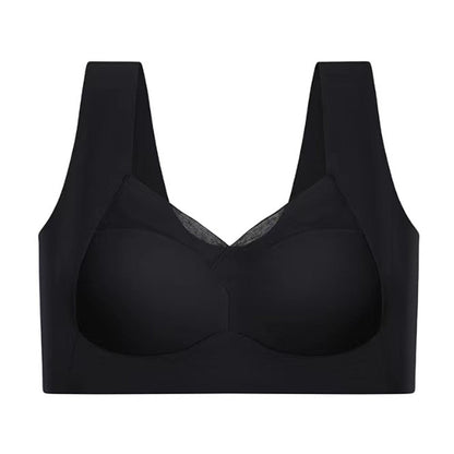 Dam Bh – Push-Up Effekt – Sömlös Passform – Andningsbart Tyg – Full Täckning