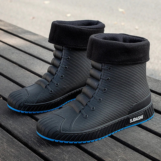 Herrboots – Vattentäta – Fleecefodrade – Snörning – Grov Sula – Halvhöga Outdoor