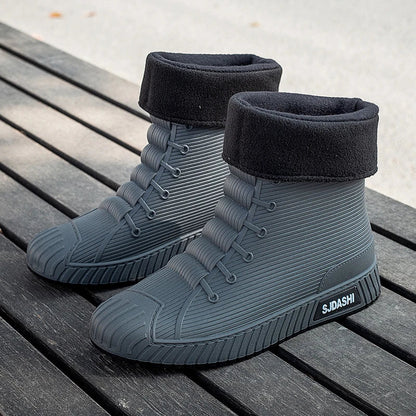 Herrboots – Vattentäta – Fleecefodrade – Snörning – Grov Sula – Halvhöga Outdoor