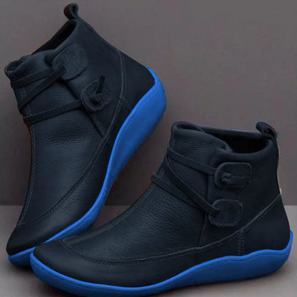 Damstövletter – Ortopedisk Passform – Vattentålig – Spänne & Strukturstöd