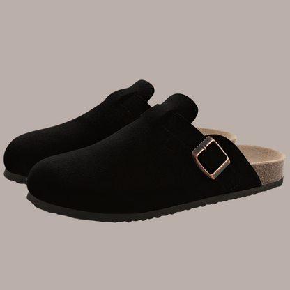 Dam Sandaler – Slip-On Modell – Ergonomisk Fotbädd – Justerbar Rem – Mjuk Komfort
