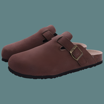 Dam Sandaler – Slip-On Modell – Ergonomisk Fotbädd – Justerbar Rem – Mjuk Komfort